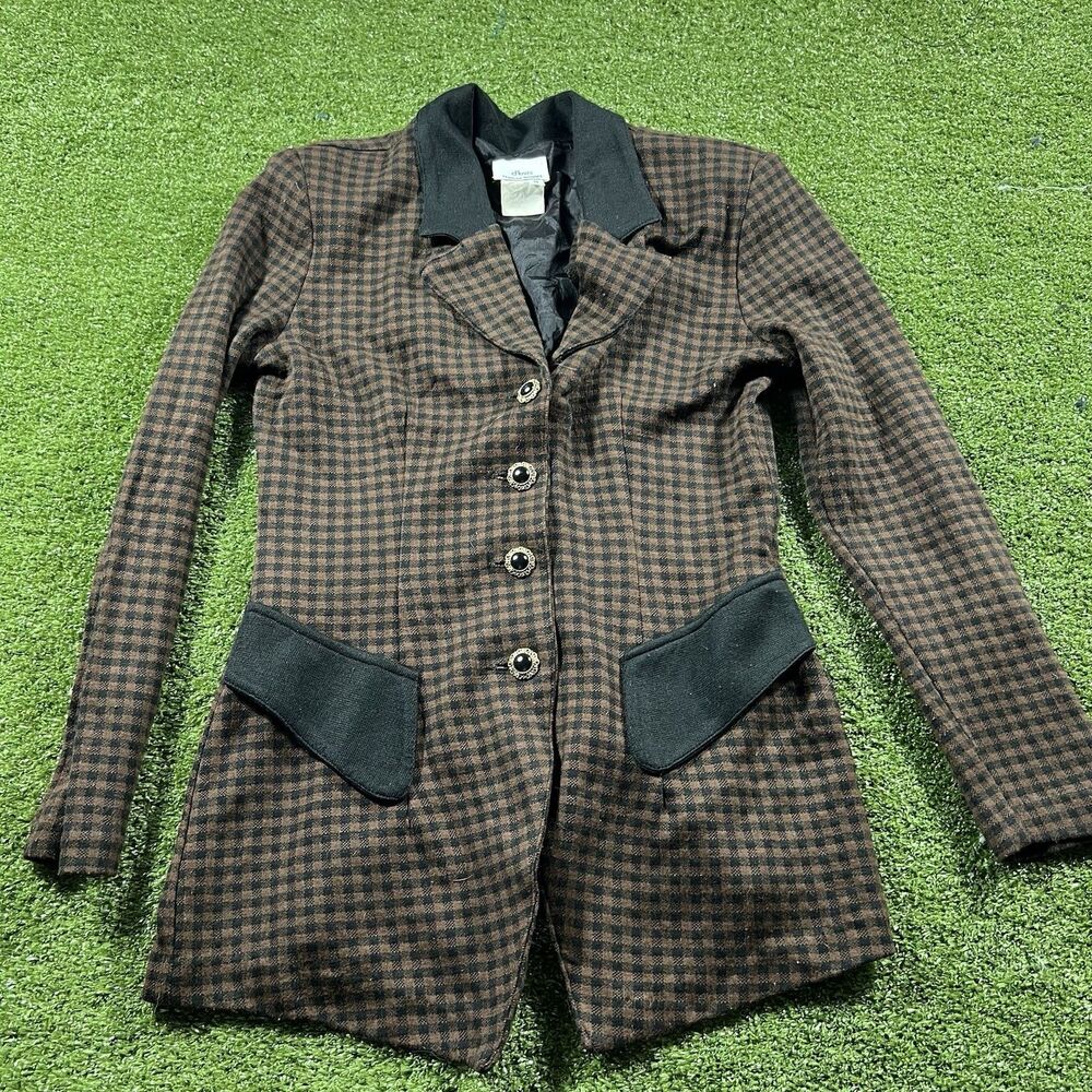 d'knits Francine Browner Women's Brown Blazer Size S